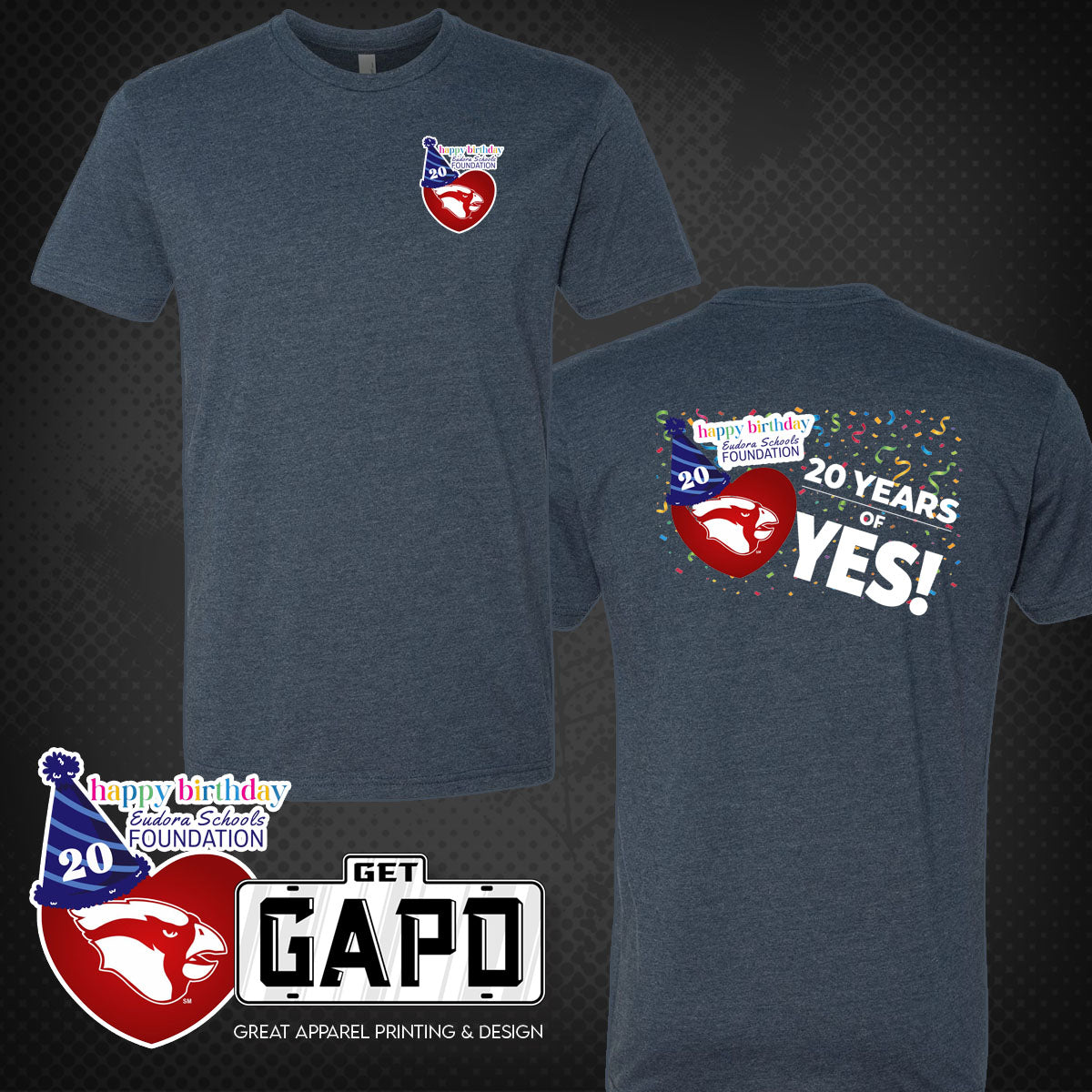 ESF 20 YEARS OF YES CLASSIC TEE
