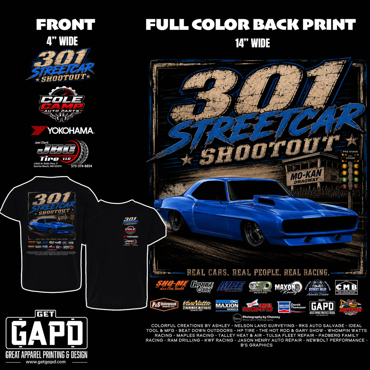 301 Streetcar Shootout 2026 T-Shirt