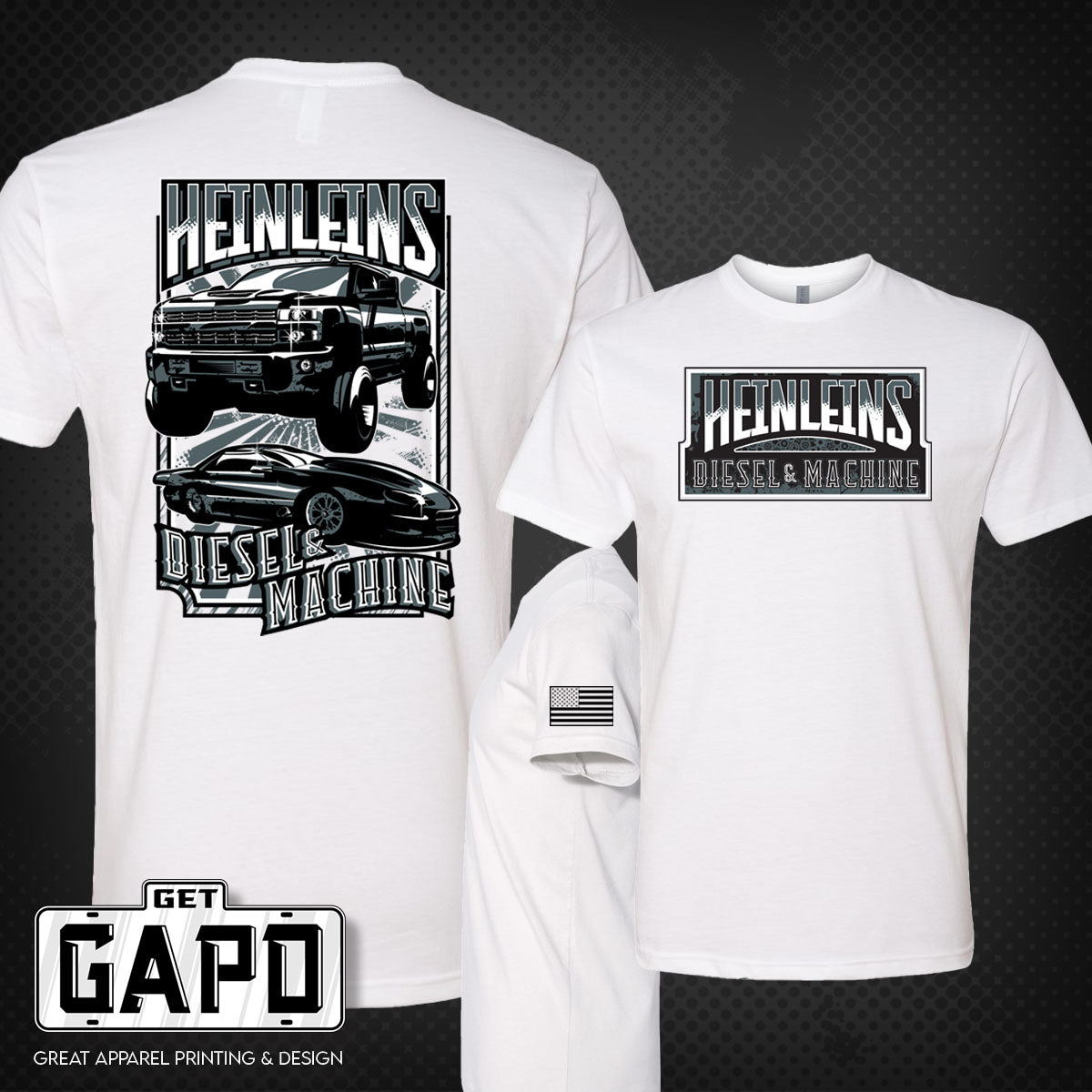 Heinleins Diesel & Machine Adult Shirt