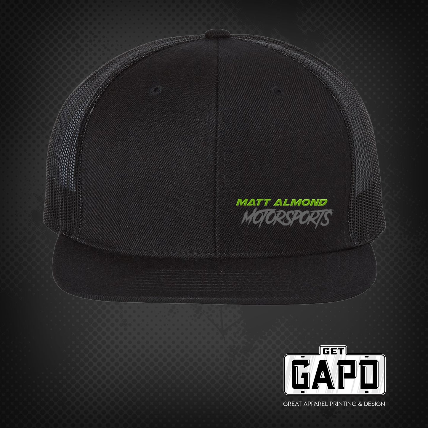 Matt Almond Motorsports Snapback Hats