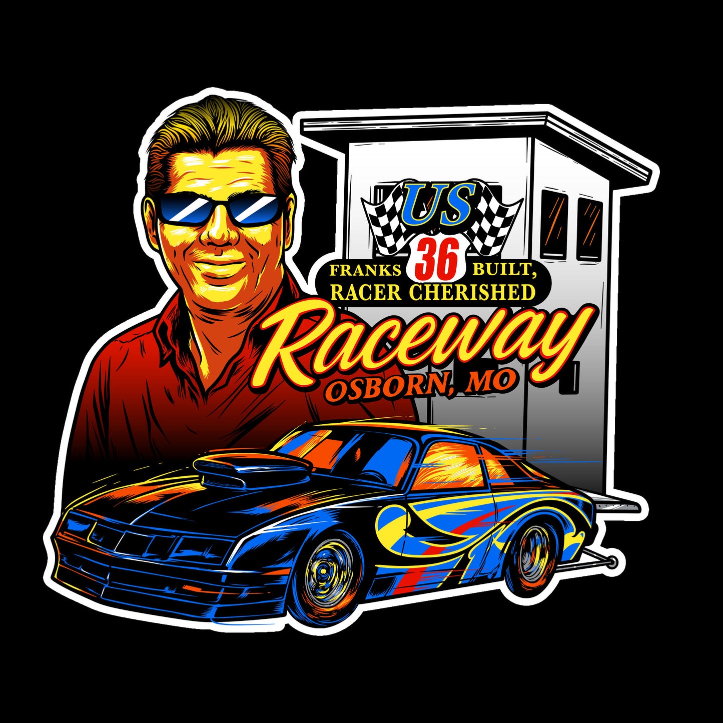 Mike Franks Memorial Sticker