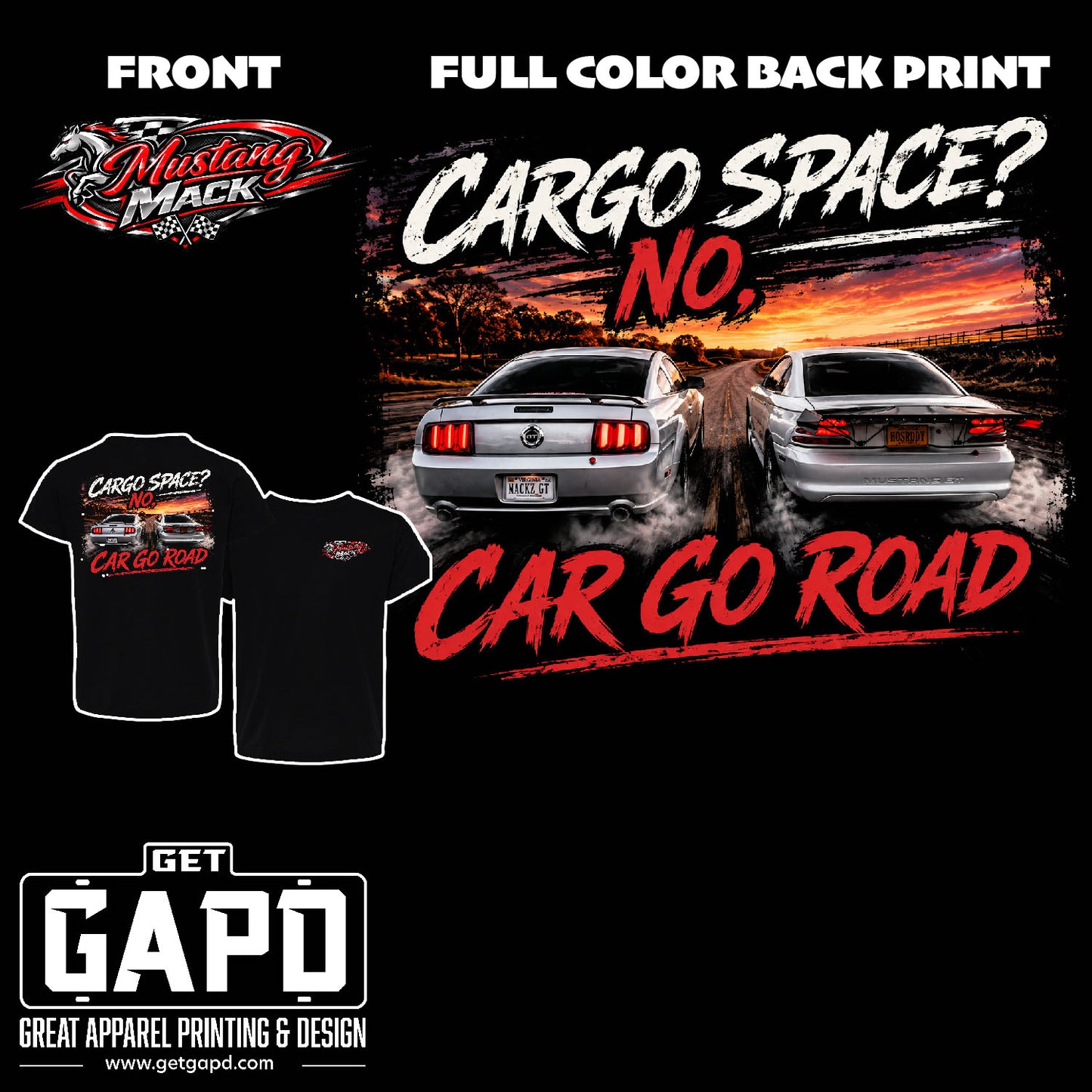 Mustang Mack Cargo Space T-Shirt