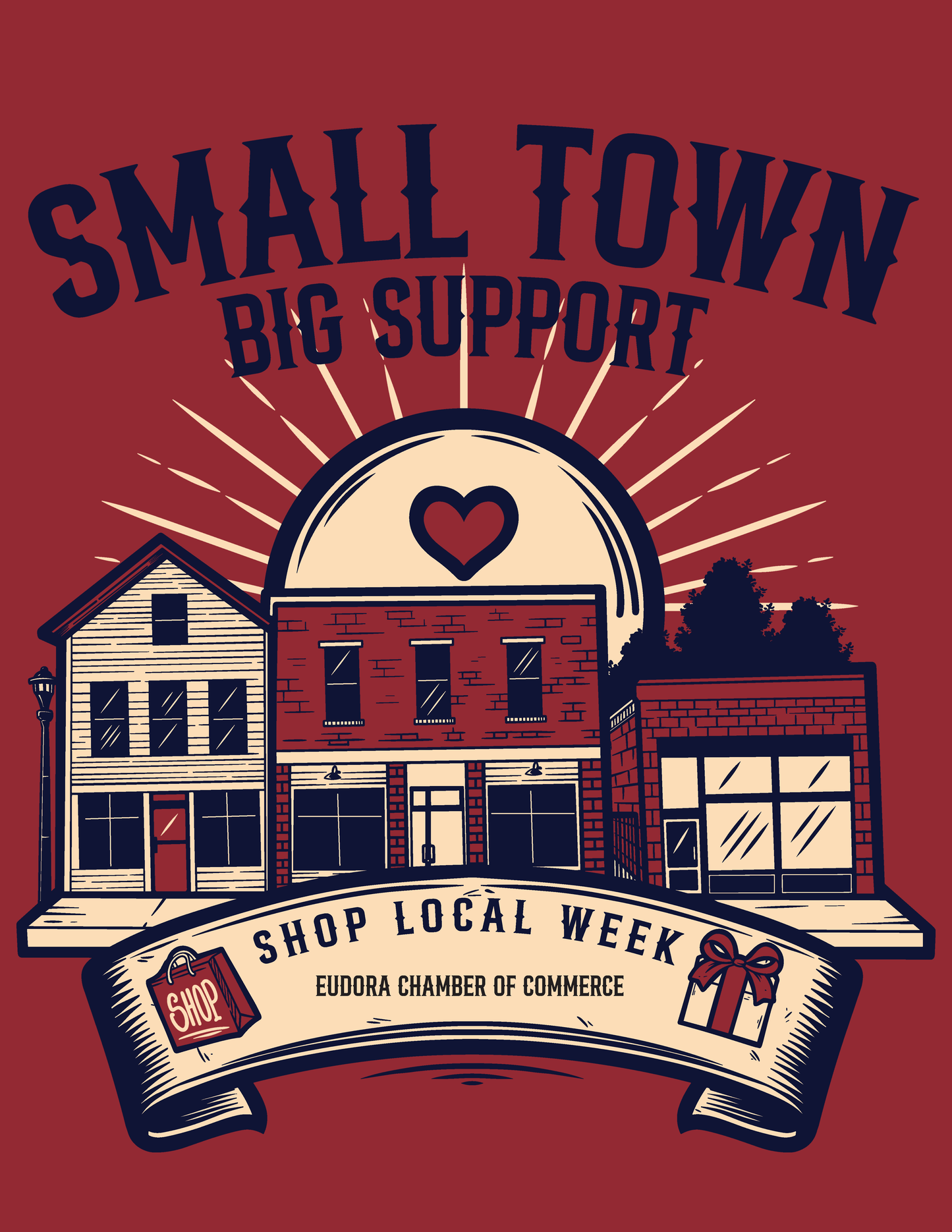 EUDORA SHOP LOCAL T-SHIRT 2025