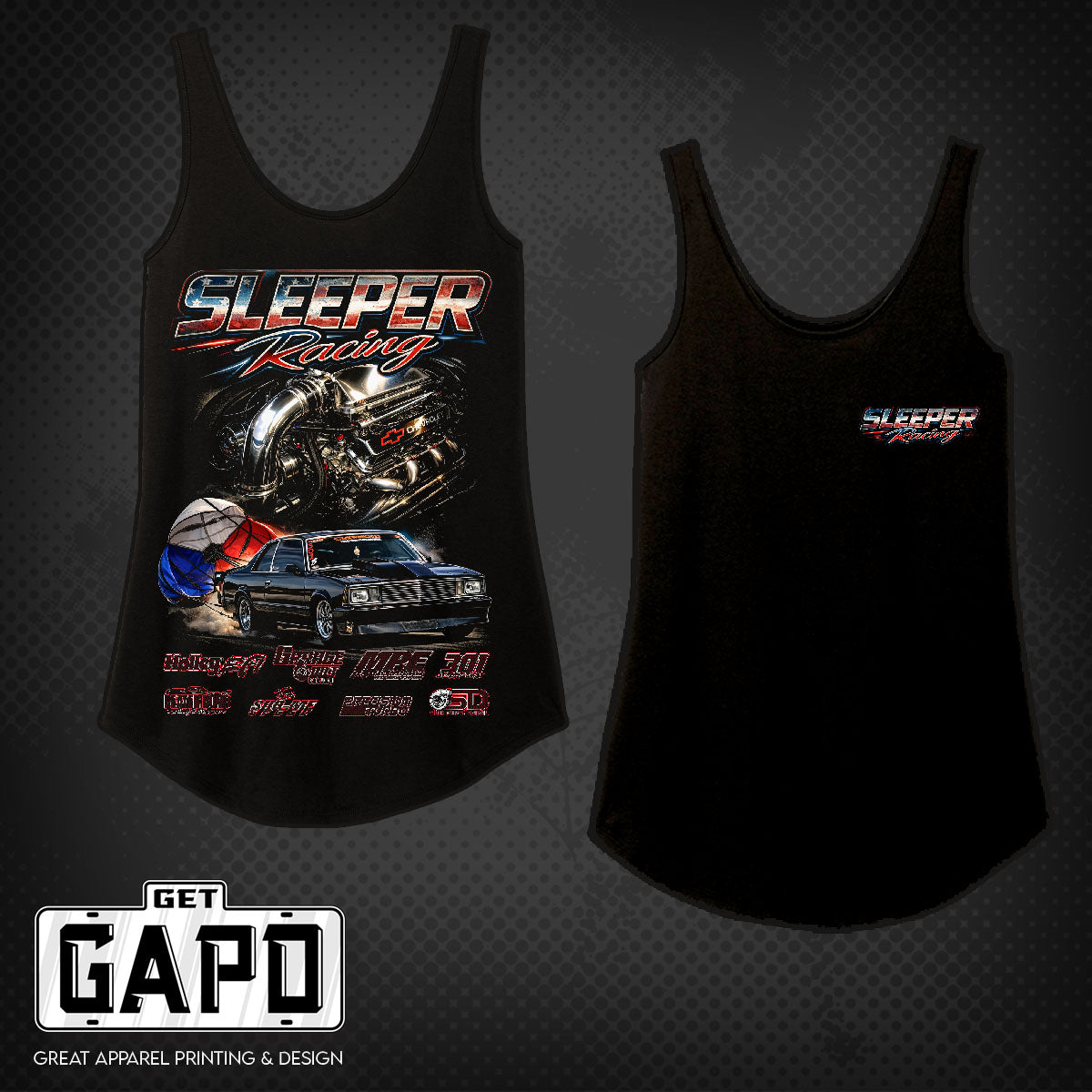 SLEEPER RACING WOMEN'S TANK TOP