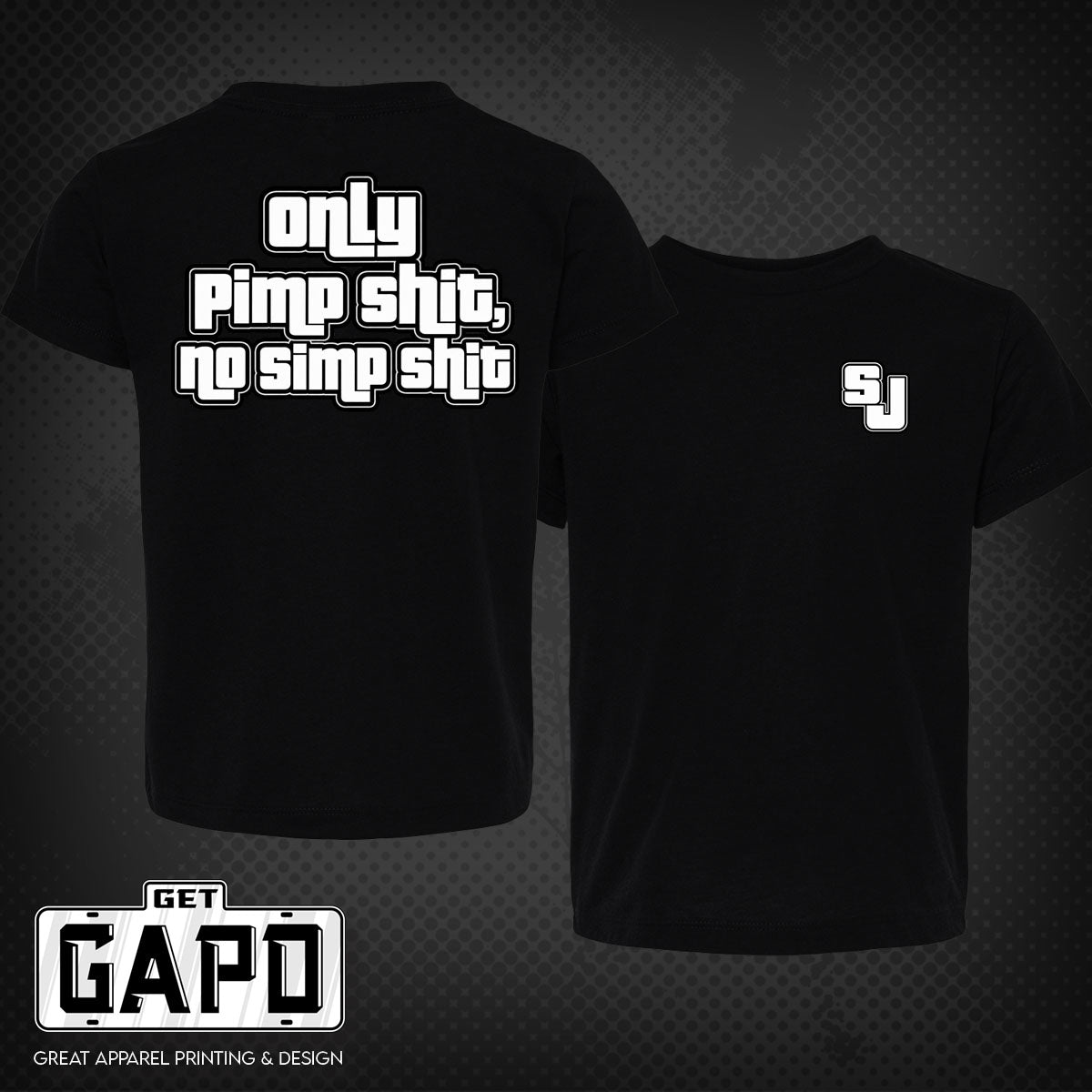 SPEEDY JENKINS ONLY PIMP SHIT T-SHIRT