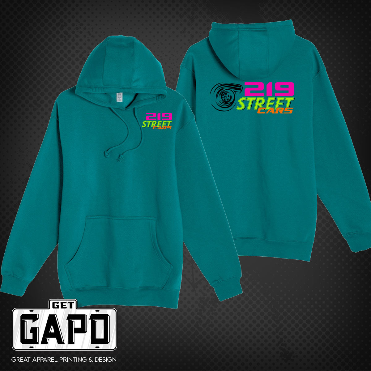 219 Street Cars Hoodie