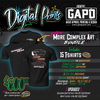 Digital Print 2 Side Shirt Bundle with More Complex Art