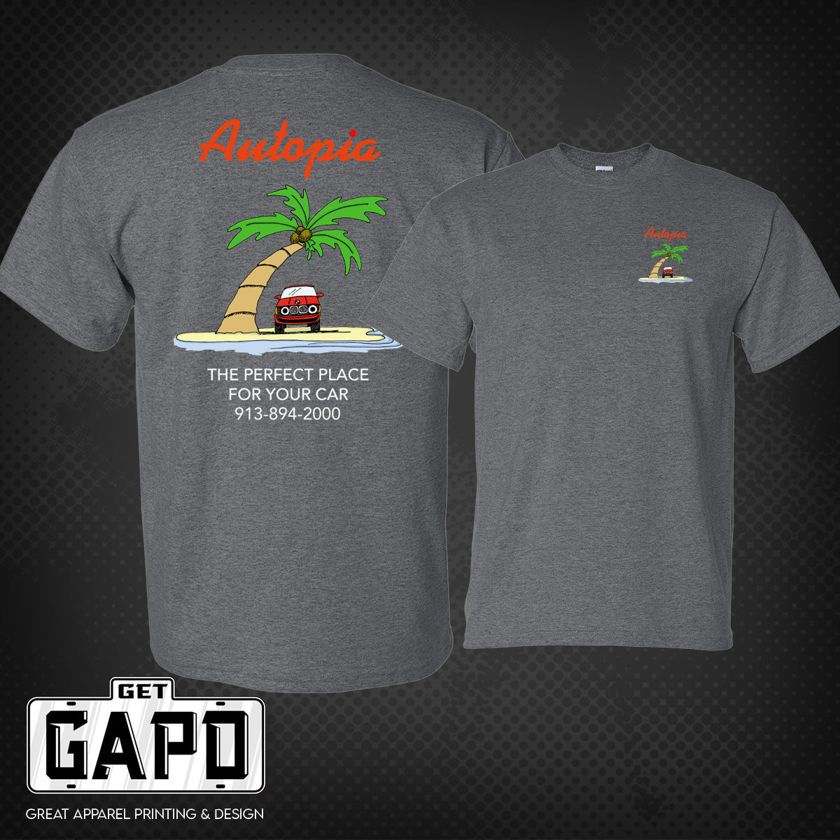 Autopia Dark Heather Gray Shirt