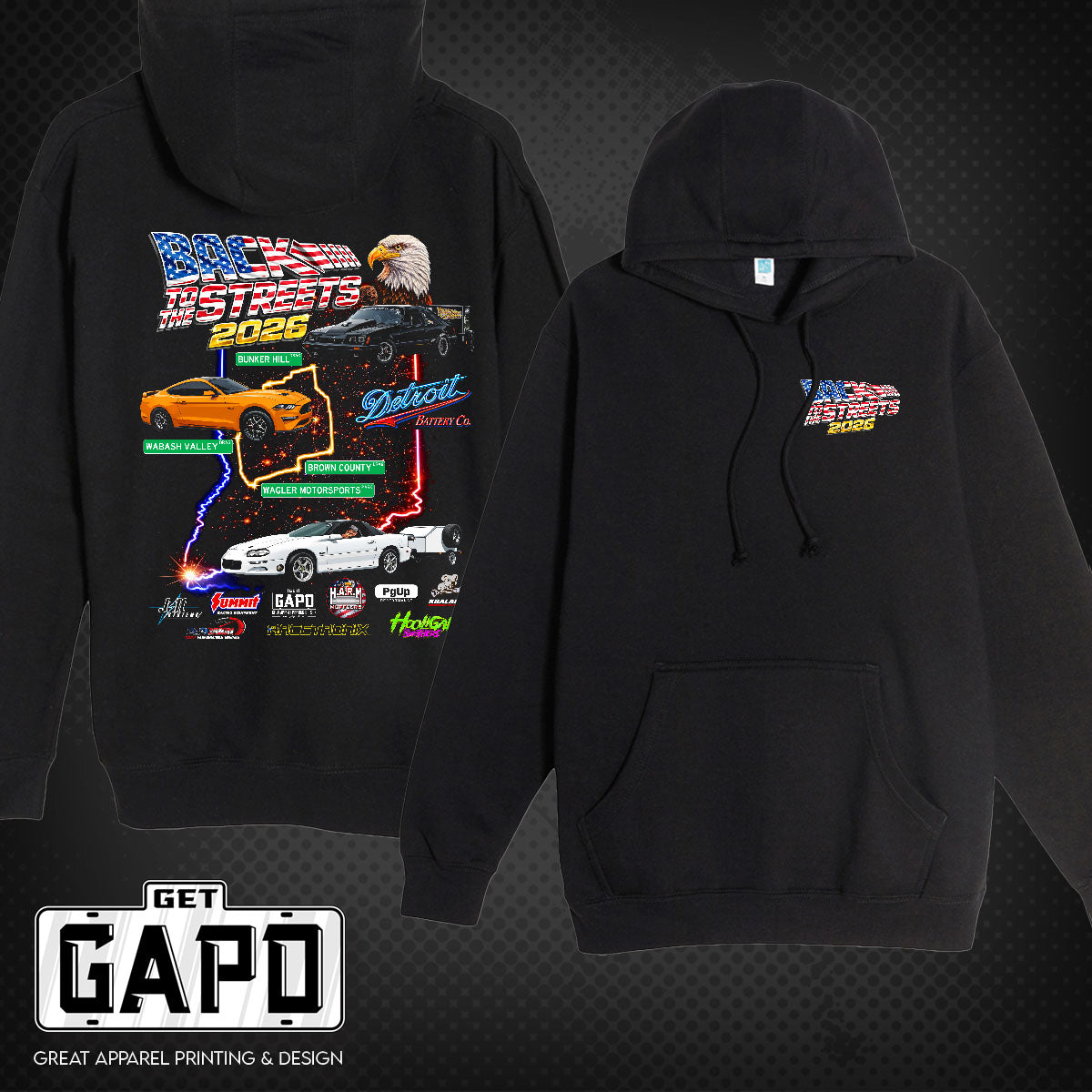 BACK TO THE STREETS 2026 HOODIE