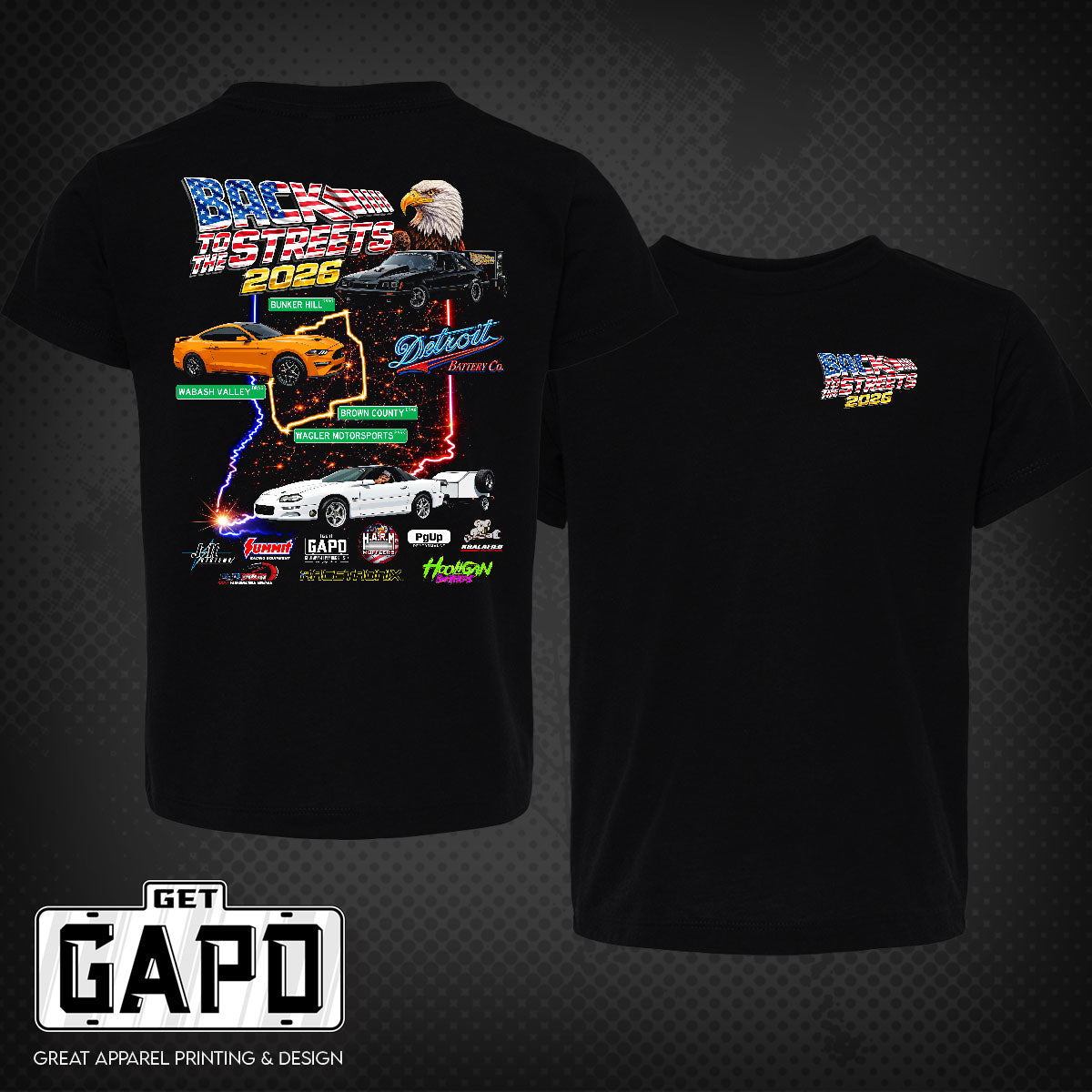 BACK TO THE STREETS 2026 T-SHIRT