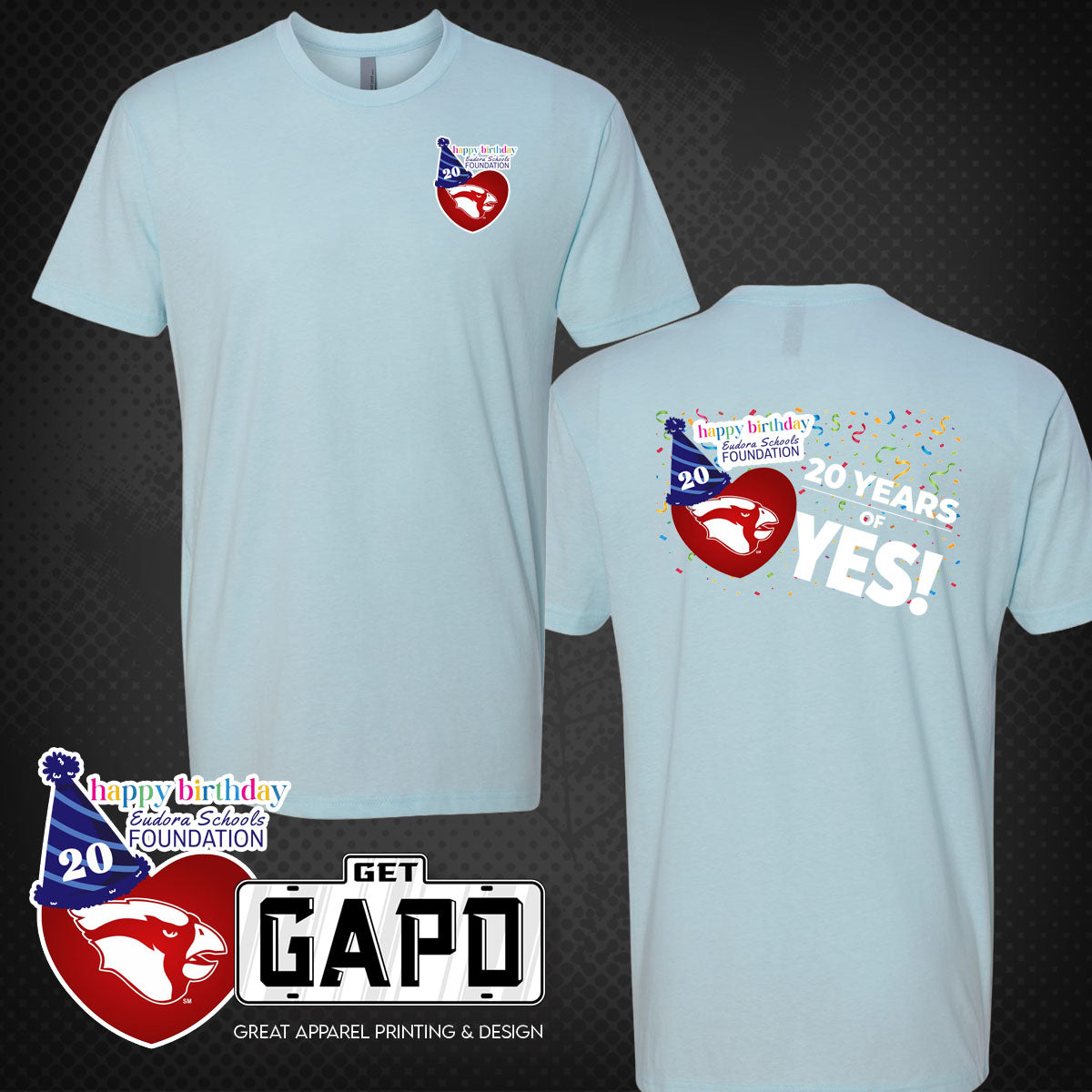 ESF 20 YEARS OF YES CLASSIC TEE
