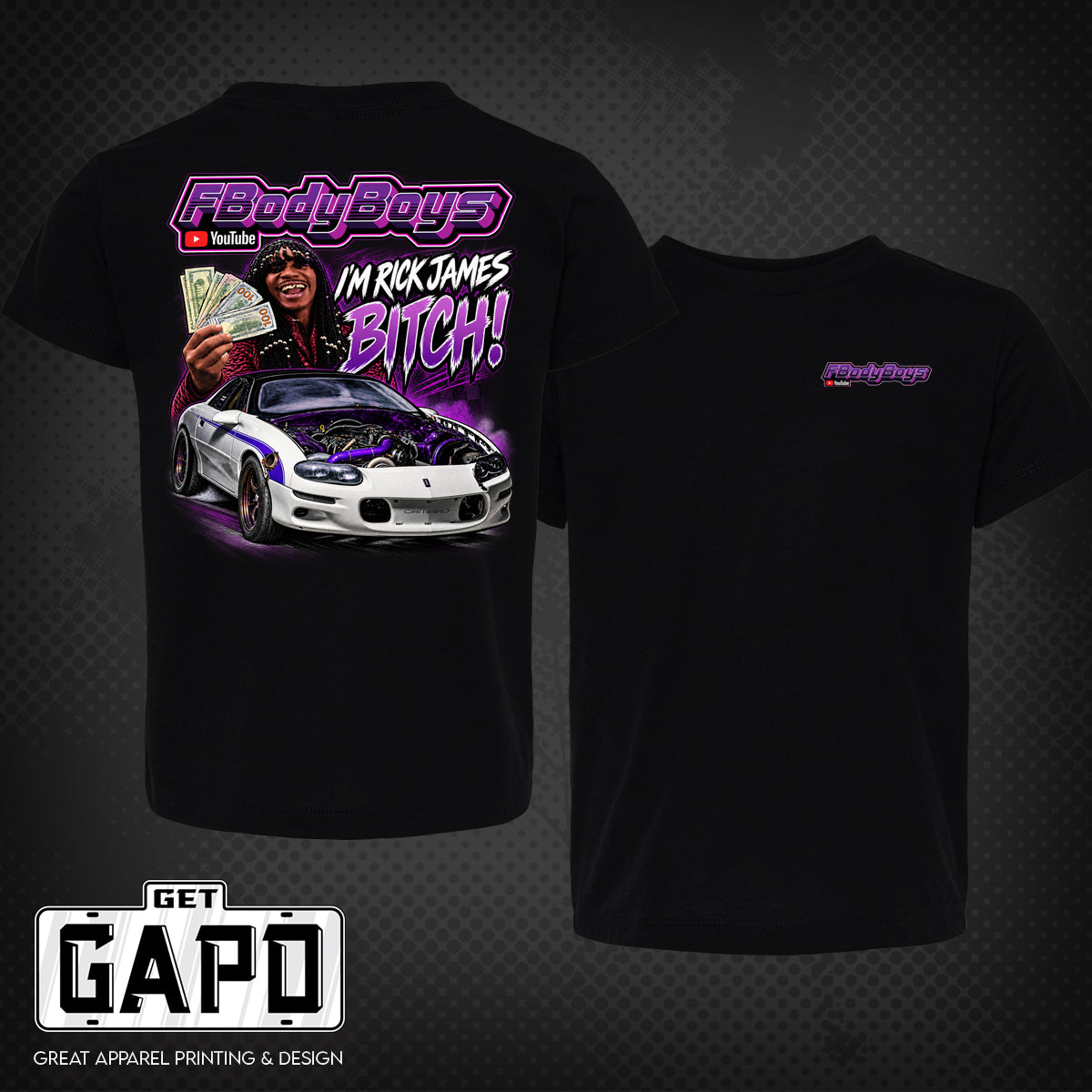 FBODY BOYS RICK JAMES T-SHIRT