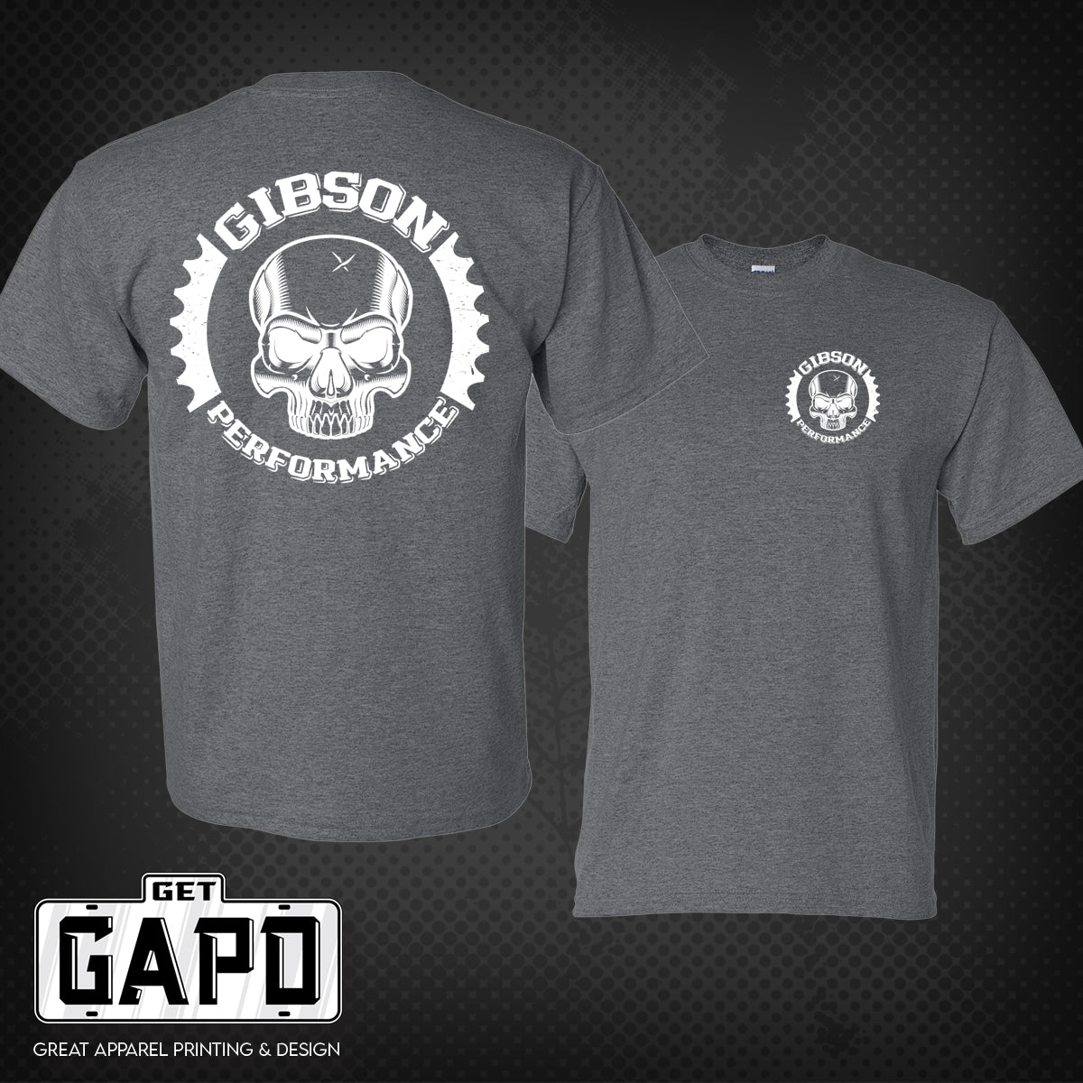 GIBSON PERFROMANCE T-SHIRTS