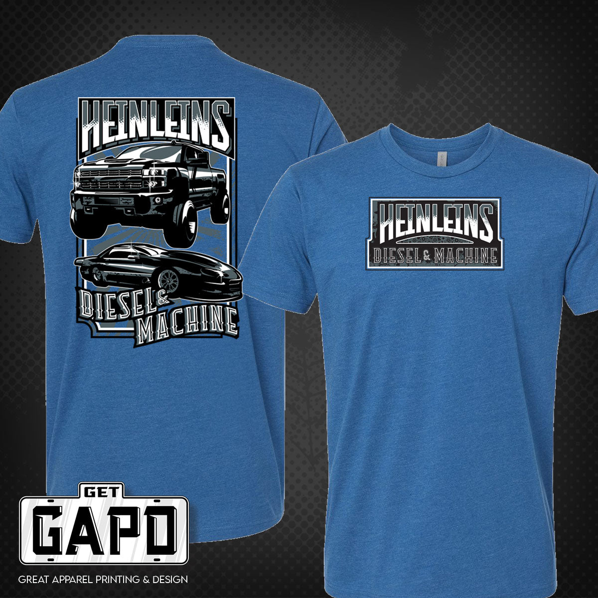 Heinleins Diesel & Machine Adult Shirt