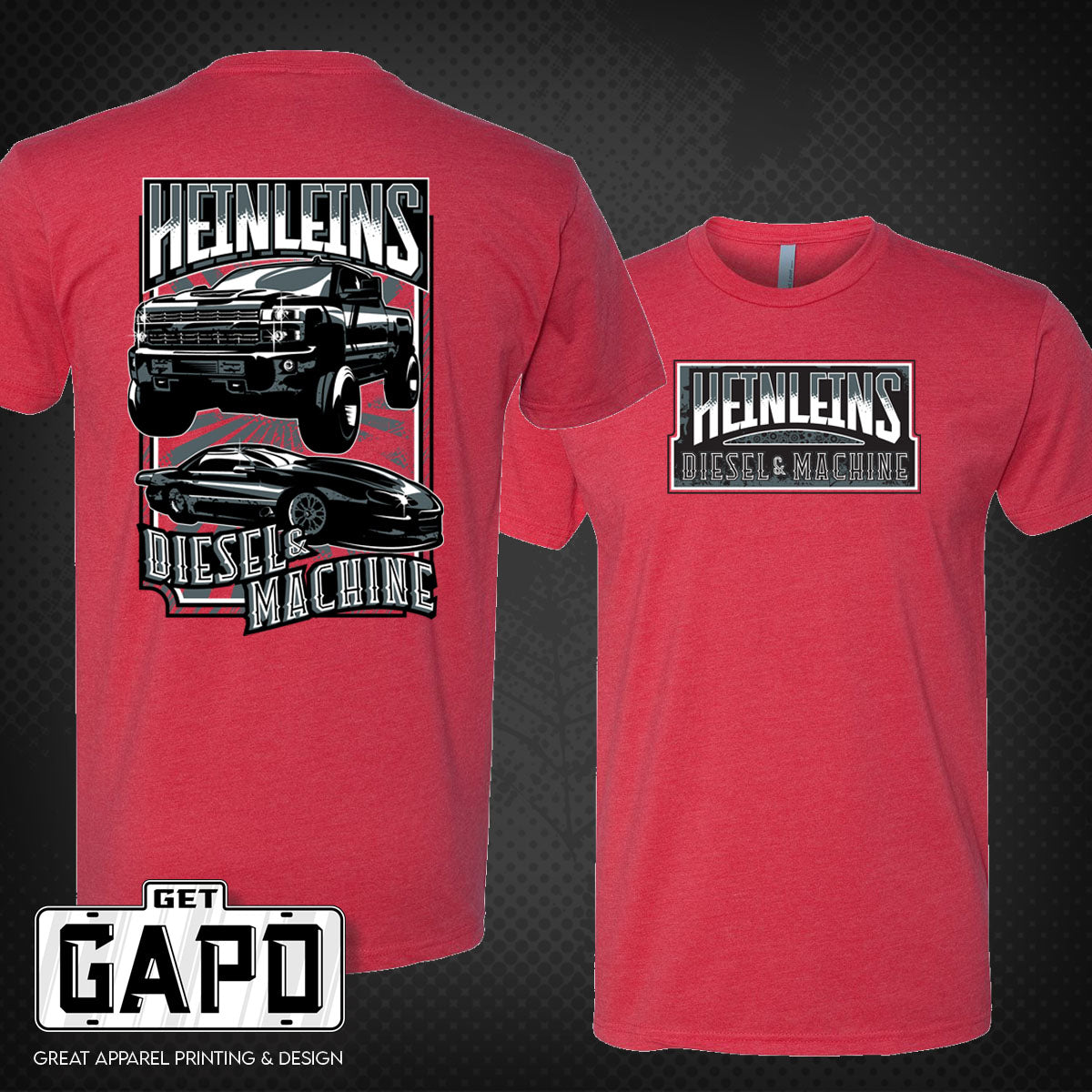 Heinleins Diesel & Machine Adult Shirt