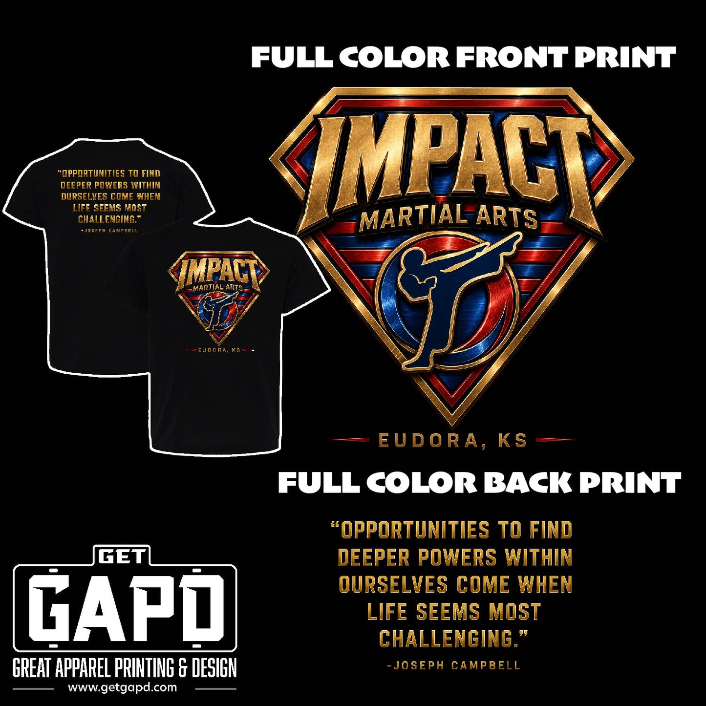 IMPACT SUPERMAN T-SHIRT