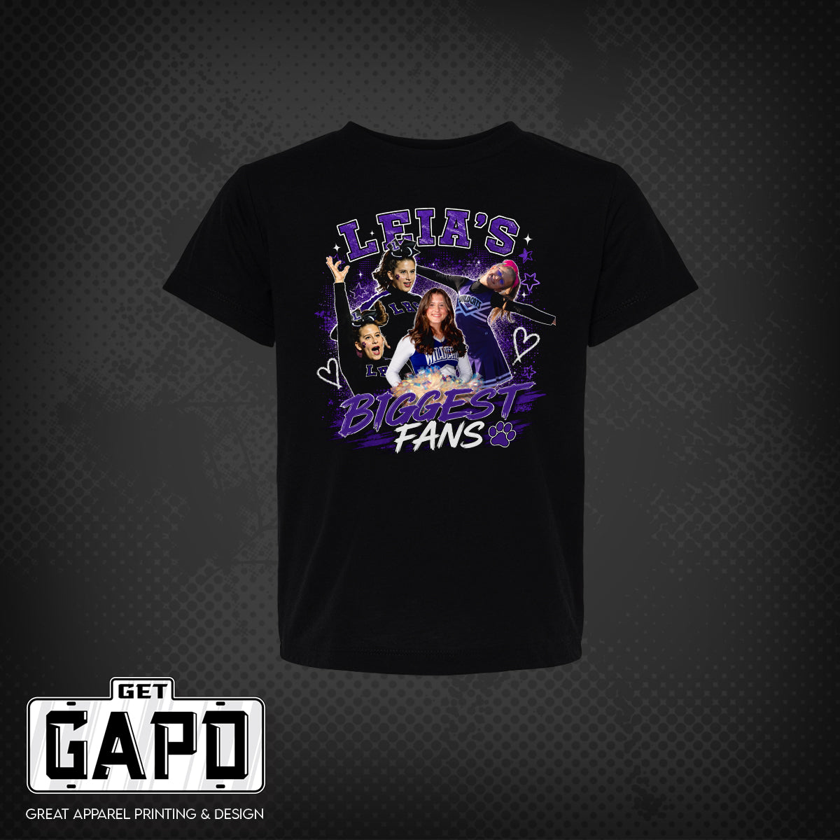 LEIA'S BIGGEST FANS T-SHIRT