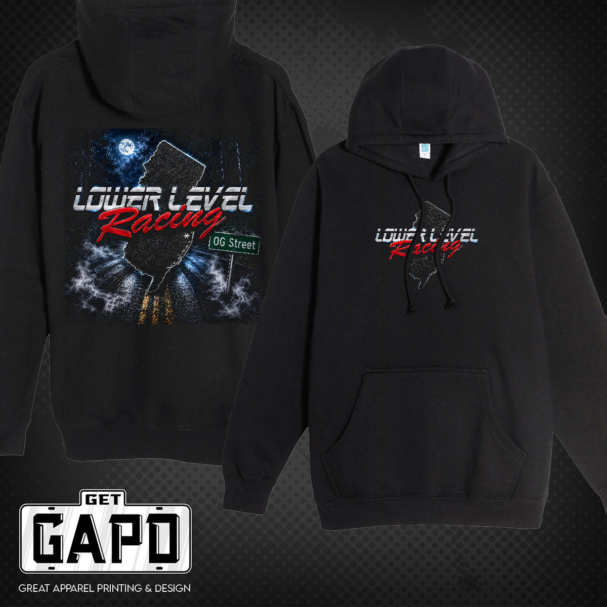 Lower Level Racing OG Street Hoodie