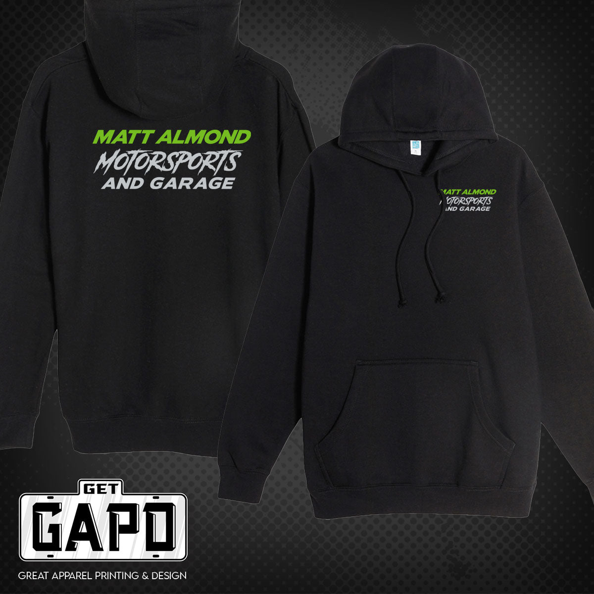 MATT ALMOND MOTORSPORTS HOODIES