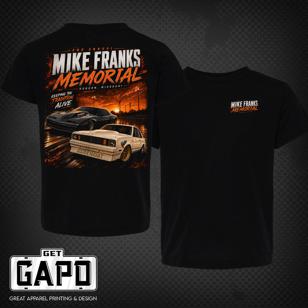 2nd Annual Mike Franks Memorial T-Shirt