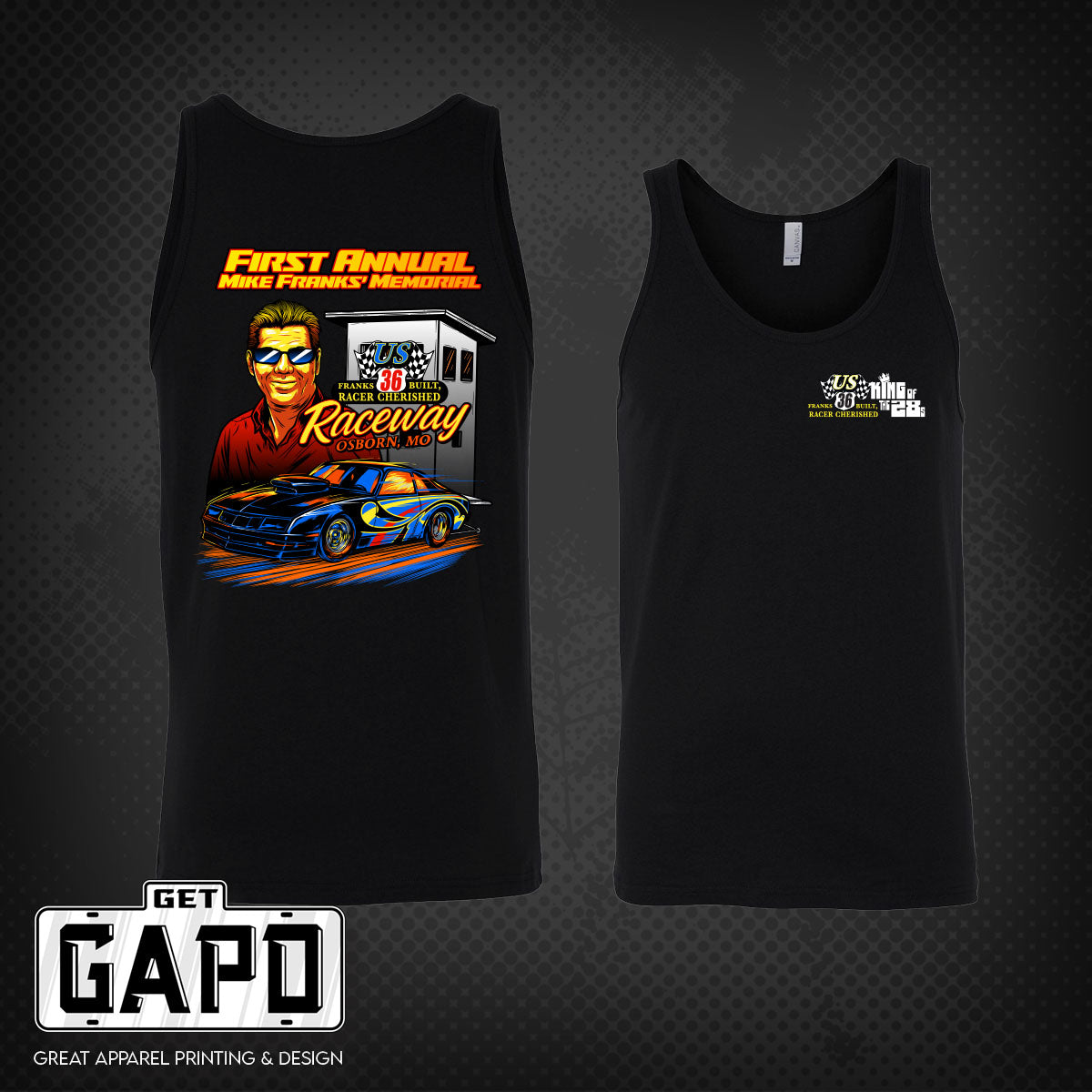 Mike Franks Memorial Unisex Tank Top