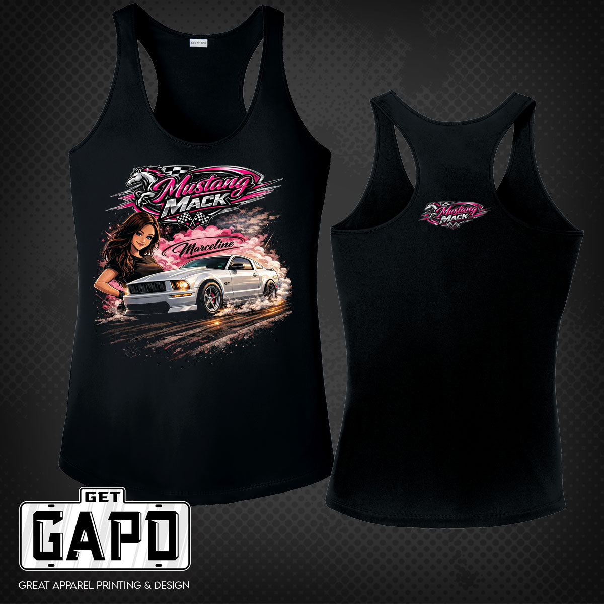 Mustang Mack Womens Tank Top