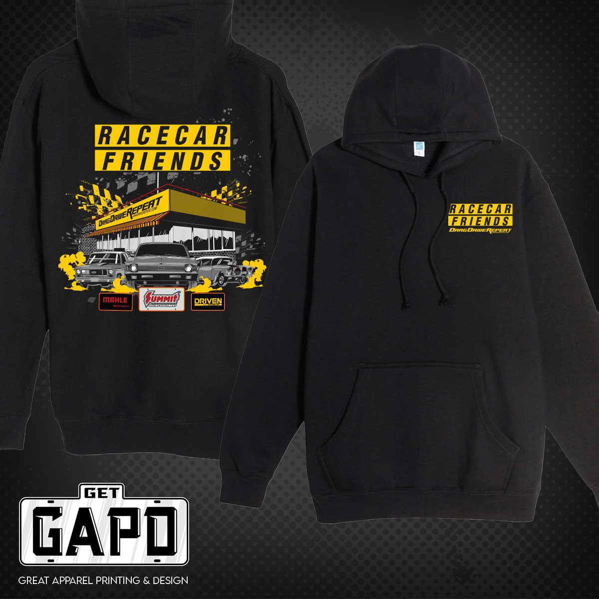 Race Car Friends Hoodie