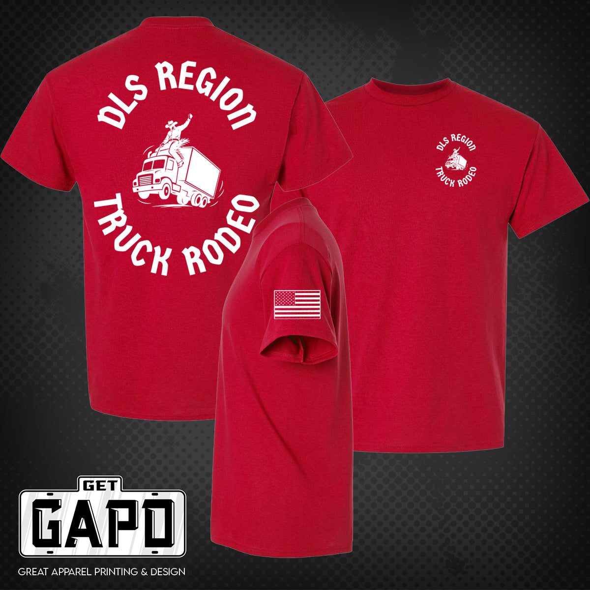 SAIA DLS TRUCK RODEO T-SHIRTS