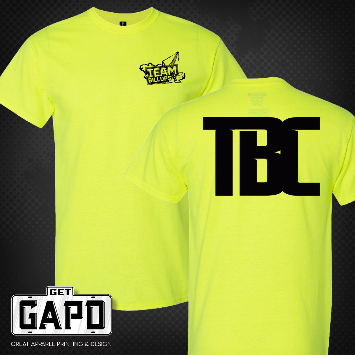 Team Billups Construction Store Shirt
