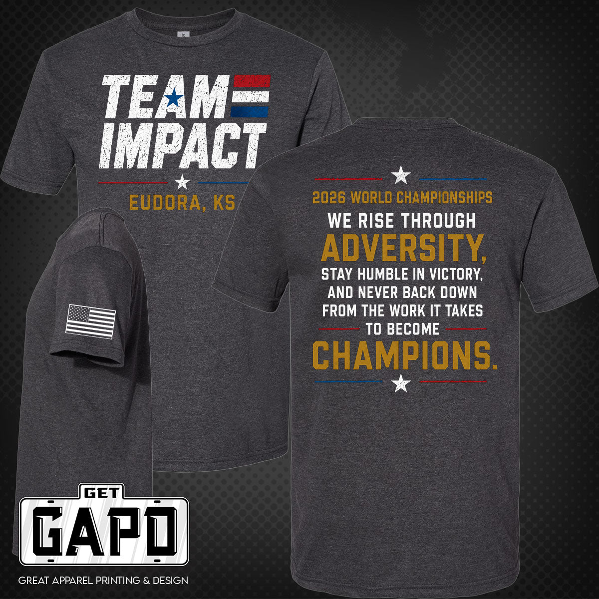 IMPACT WORLDS 2026 T-SHIRT