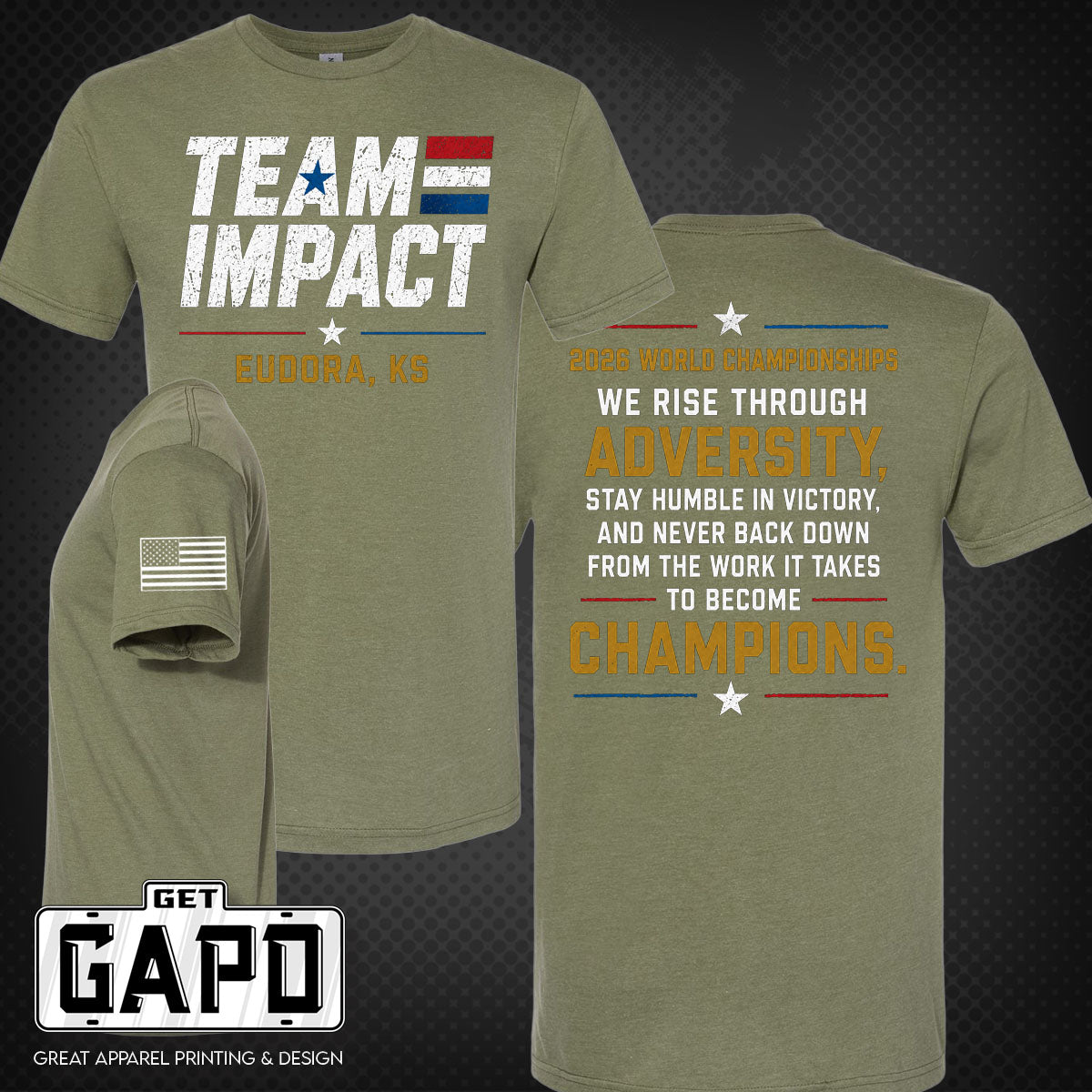 IMPACT WORLDS 2026 T-SHIRT