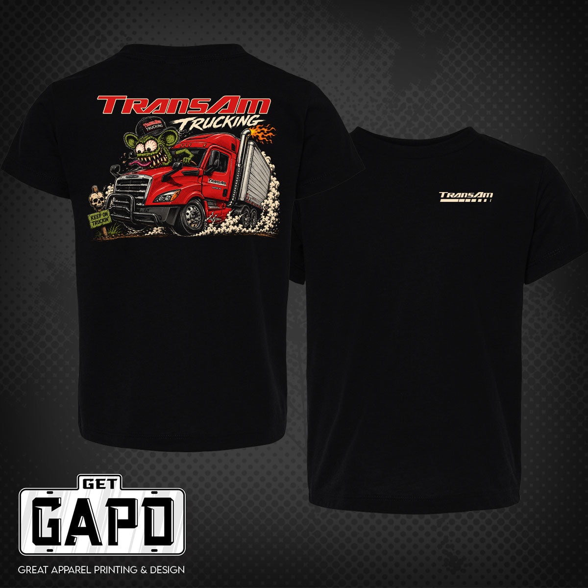 TRANSAM TRUCKING RAT FINK T-SHIRTS