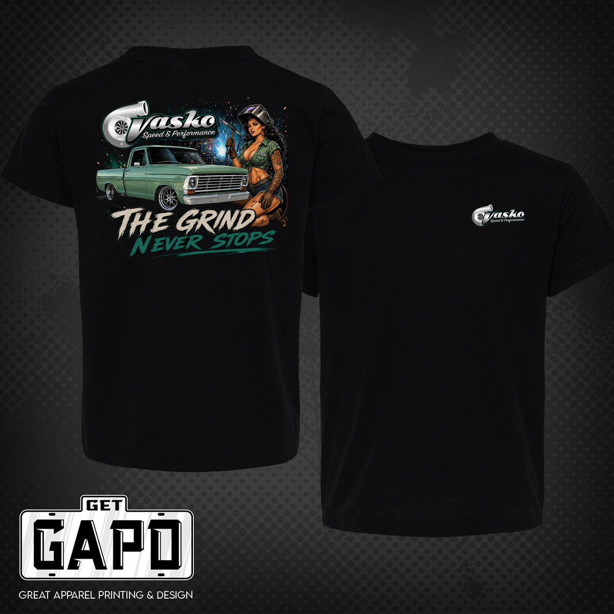 VASKO PERFORMANCE THE GRIND T-SHIRT
