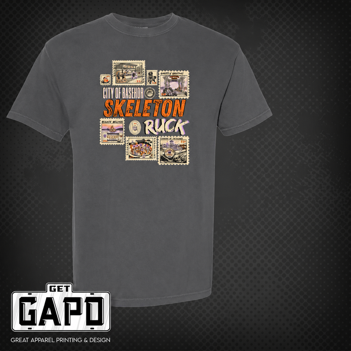 City of Basehor Skeleton Ruck Store Adult Shirt