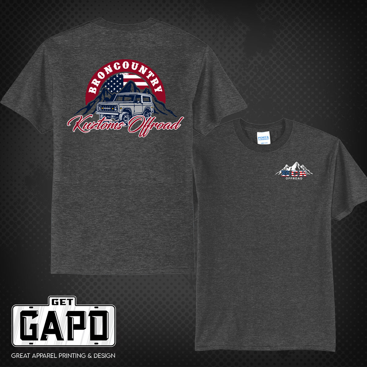Dark Heather Grey Tall Shirt