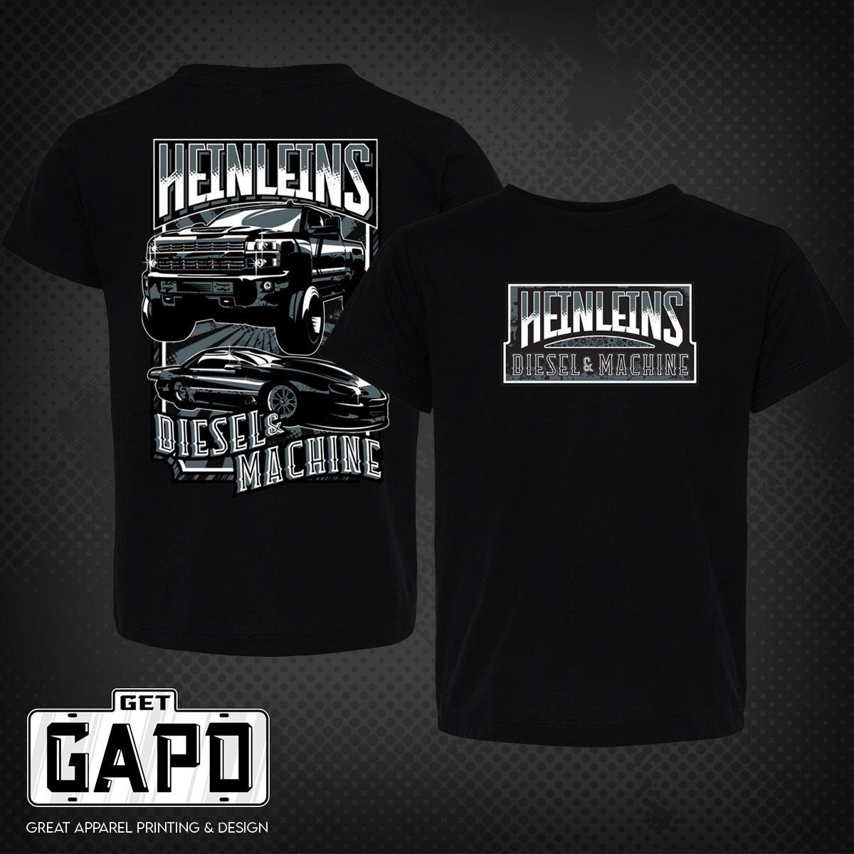 Heinleins youth shirt in Black