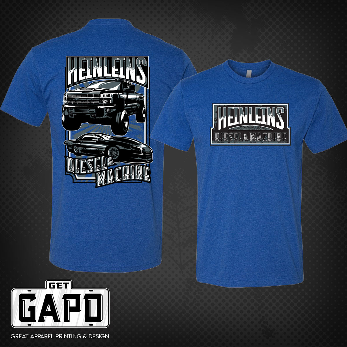 Heinleins youth shirt in Royal Blue