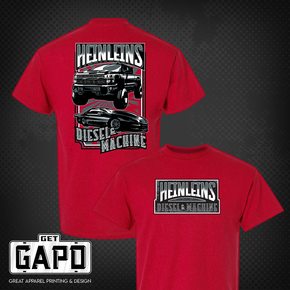 Heinleins youth shirt in Red