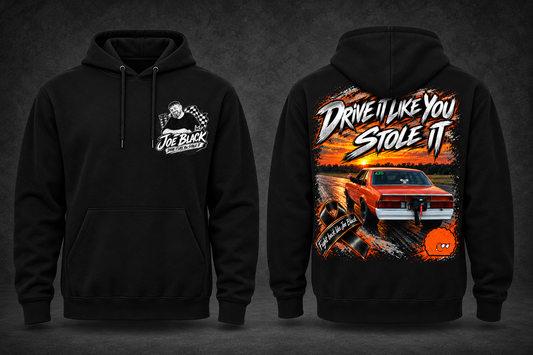 Joe Black Memorial Hoodie front and back mockup
