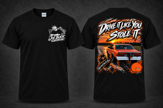 Joe Black Memorial Shirt front and back mockup