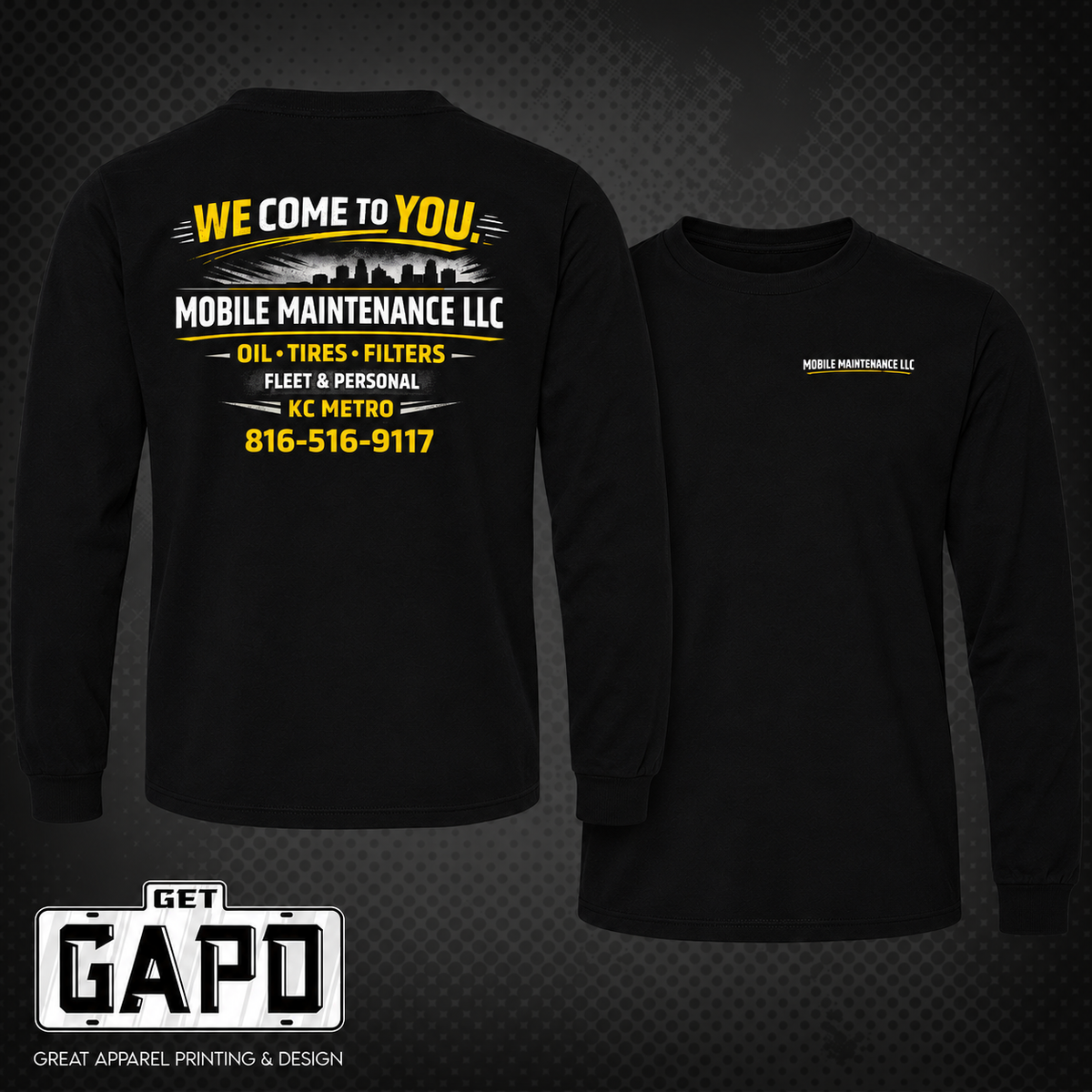 Mobile Maintenance LLC Long Sleeve Shirt
