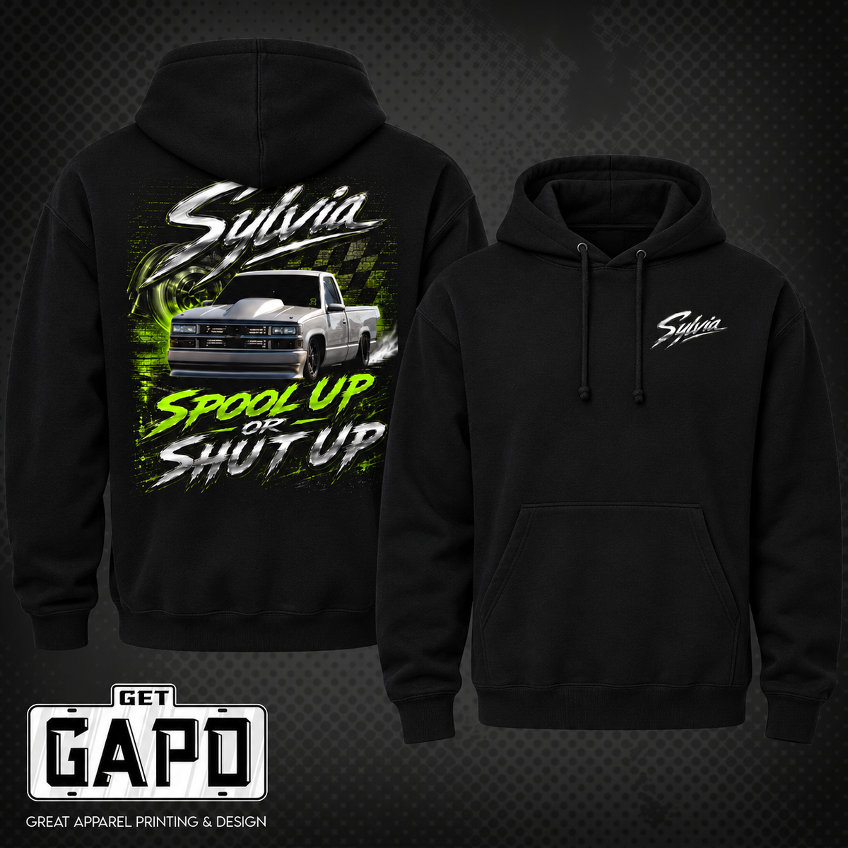 Sylvia Spool Up or Shut Up Hoodie